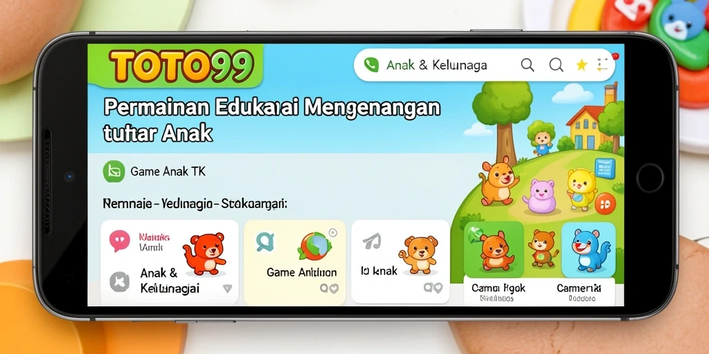 Antarmuka interaktif dan menyenangkan dari TOTO99 untuk anak-anak.